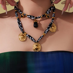 18K Gold-Plated Multi-Charm Necklaces
