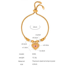 Colorful Eye Charm Bracelet
