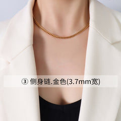 18K Gold-Plated Minimal Chain Necklace Collection