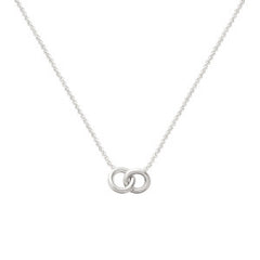 Interlocking Circle Pendant Necklace