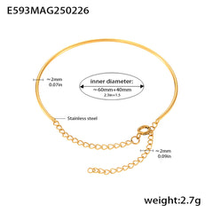 Gold-Tone Fine Wire Bracelet