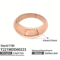 Sculptural Geometric Ring