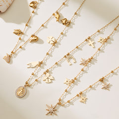 Sparkling Star Charm Necklace