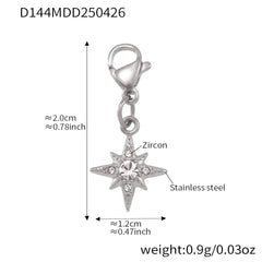 Rope Charm Bracelet or Pendant