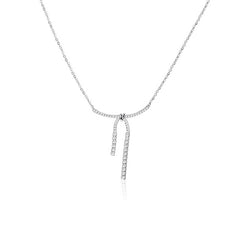 Nicolette Vintage-Inspired Pavé Bow Choker Necklace