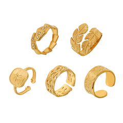 Textured Open Ring Designs