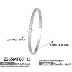 Open Heart and Textured Bangle Designs