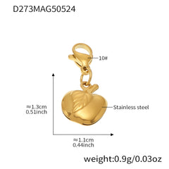 18K Gold-Plated DIY Charm and Chain Collection