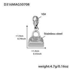 Sculptural Jewelry Pendant Charm