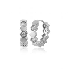Nicolette Vintage-Inspired Pavé Stud Earrings