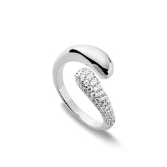 Marielle Dainty Teardrop Adjustable Ring