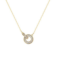Daphne Vintage-Inspired Interlocking Choker Necklace