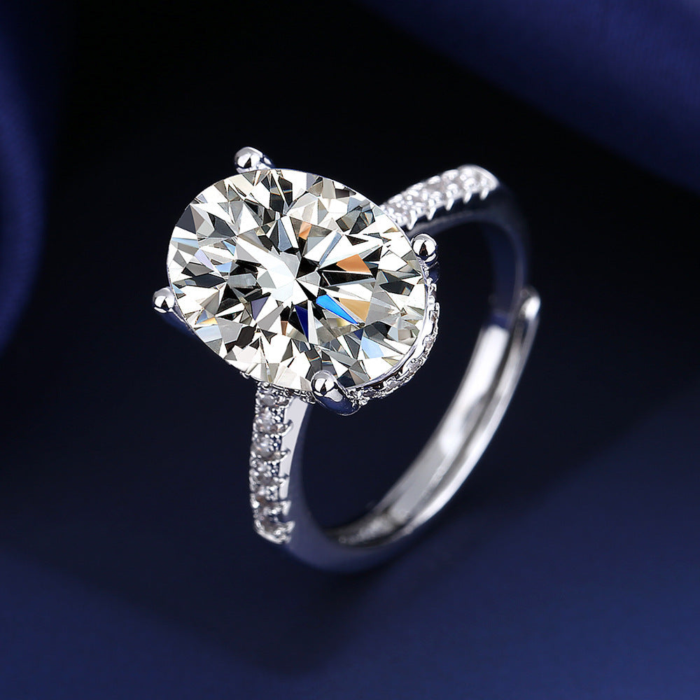 Lumière Charm Ring on a clean background