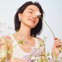 Daphne Vintage-Inspired Floral Stud Earrings