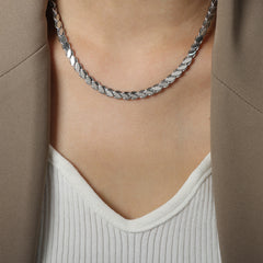 Polished Link Necklace or Bracelet Collection