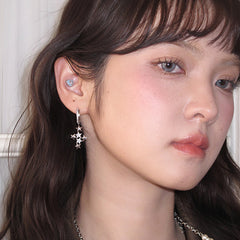 Daphne Vintage-Inspired Star Stud Earrings