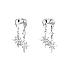 Daphne Dainty Pavé Stud Earrings
