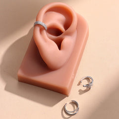 14K 3-Piece Set Elegant No-Piercing Ear Cuffs