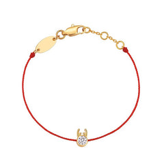 Nadine Pavé Cord Bracelet