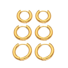 Polished Everyday Huggie Hoop Earrings