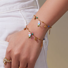 Colorful Enamel Ocean Charm Jewelry