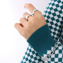 18K Gold-Plated Wavy Open Ring