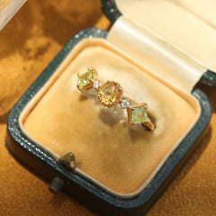 Nadine Minimalist Pavé Crystal Adjustable Ring