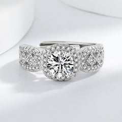 Lumière Charm Ring on a clean background