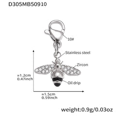 Sunflower and Insect Charm Jewelry Designs
