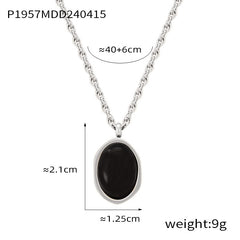 Tiger Eye Geometric Pendant Necklace Designs