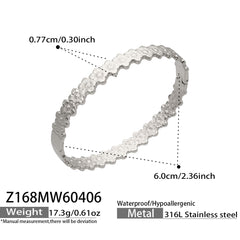 Horseshoe Clasp and Textured Bangle Designs