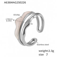18K Gold-Plated Sculptural Ring Collection