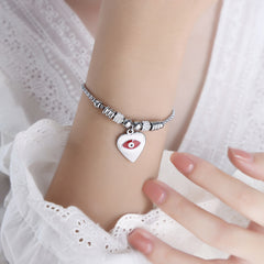 Colorful Eye Charm Bracelet
