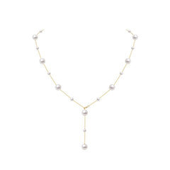 Nicolette Vintage-Inspired Pearl Stardust Choker Necklace