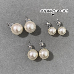 Camille Vintage-Inspired Pearl Stud Earrings No. 643771