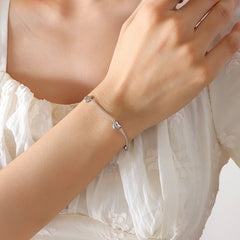 Gold-Tone Heart Station Jewelry