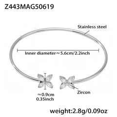 18K Gold-Plated Playful Cubic Zirconia Cuff Designs