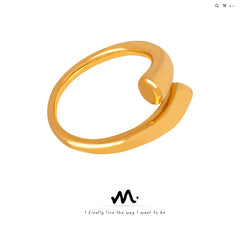 Minimal Open Disc Ring