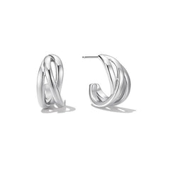 Nadine Wave Hoop Earrings