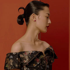 Nicolette Vintage-Inspired Stud Earrings No. 600315