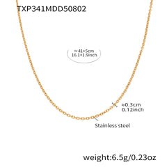 18K Gold-Plated Fruit and Travel Charm Jewelry