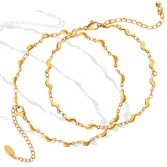 Chili Pepper Charm Chain Anklet