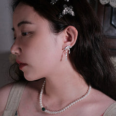 Nadine Vintage-Inspired Teardrop Stud Earrings No. 710459