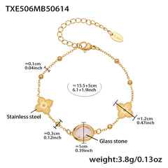 Faceted Glass Necklace, Bracelet or Earrings