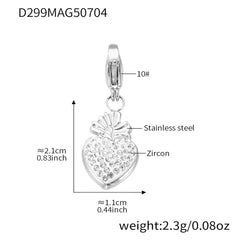 Sculptural Jewelry Pendant Charm