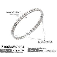 Textured Gold-Tone Bangle Designs