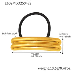 Polished Sculptural Ponytail Hair Accessory