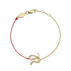 Daphne Snake Cord Bracelet