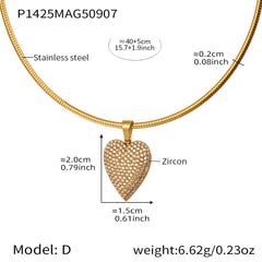 18K Gold-Plated Fruit Enamel Charm Necklace Designs
