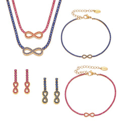 Infinity Cubic Zirconia Jewelry Separates